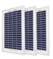 10W Poly Solar Panel, 36 Cells, High Efficiency PV Cells